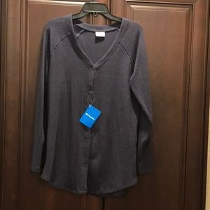 NWT Columbia women long sleeve cardigan small